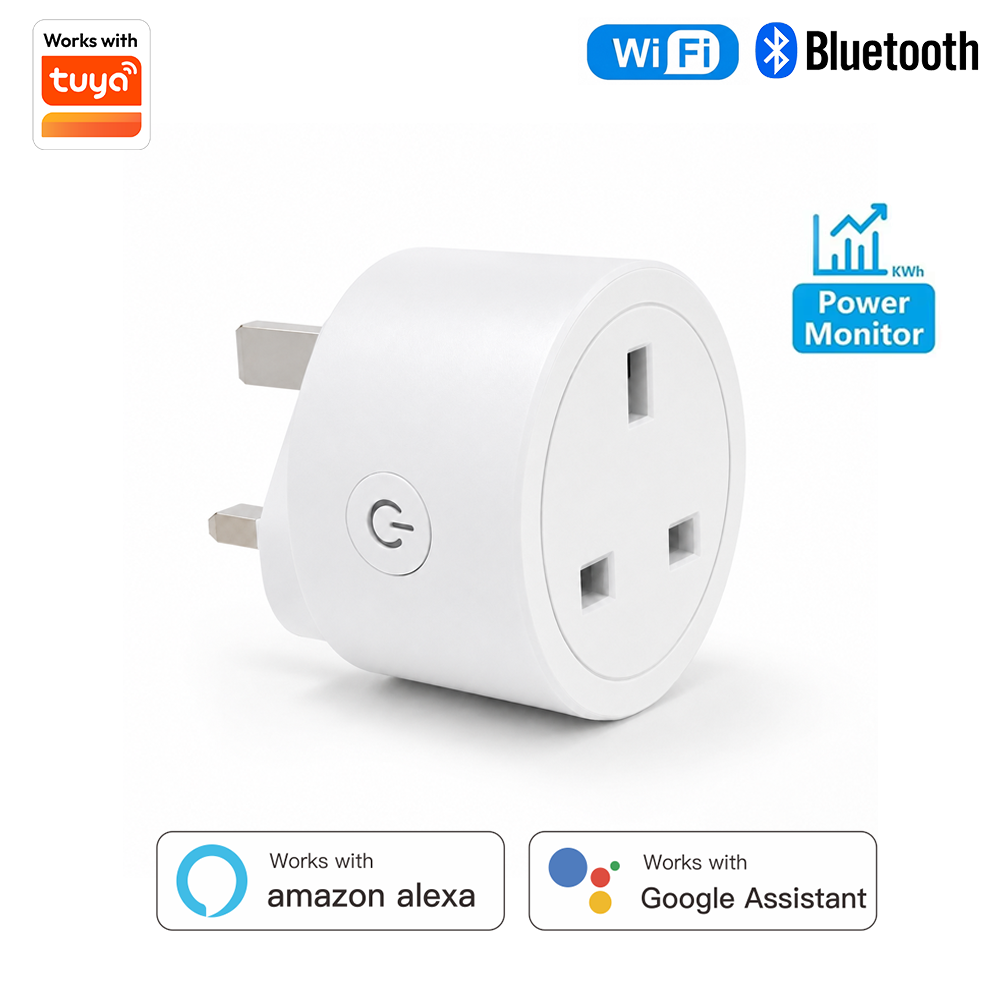 Smart Home Technology - Tuya UK Smart Plug WiFi Bluetooth