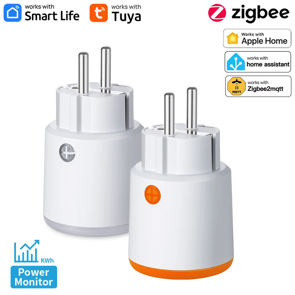 Smart Home Energy - Haozee Tuya Smart Zigbee Plug Socket
