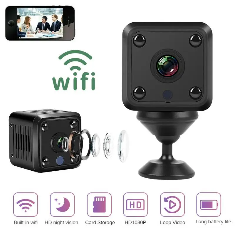 Smart Home Battery Camera Ezviz - X6 Mini IP Camera WiFi Sports