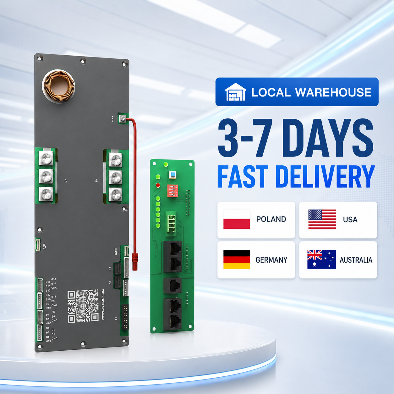 Smart Home Energy - JIKONG JKBMS V19 Inverter BMS 200A