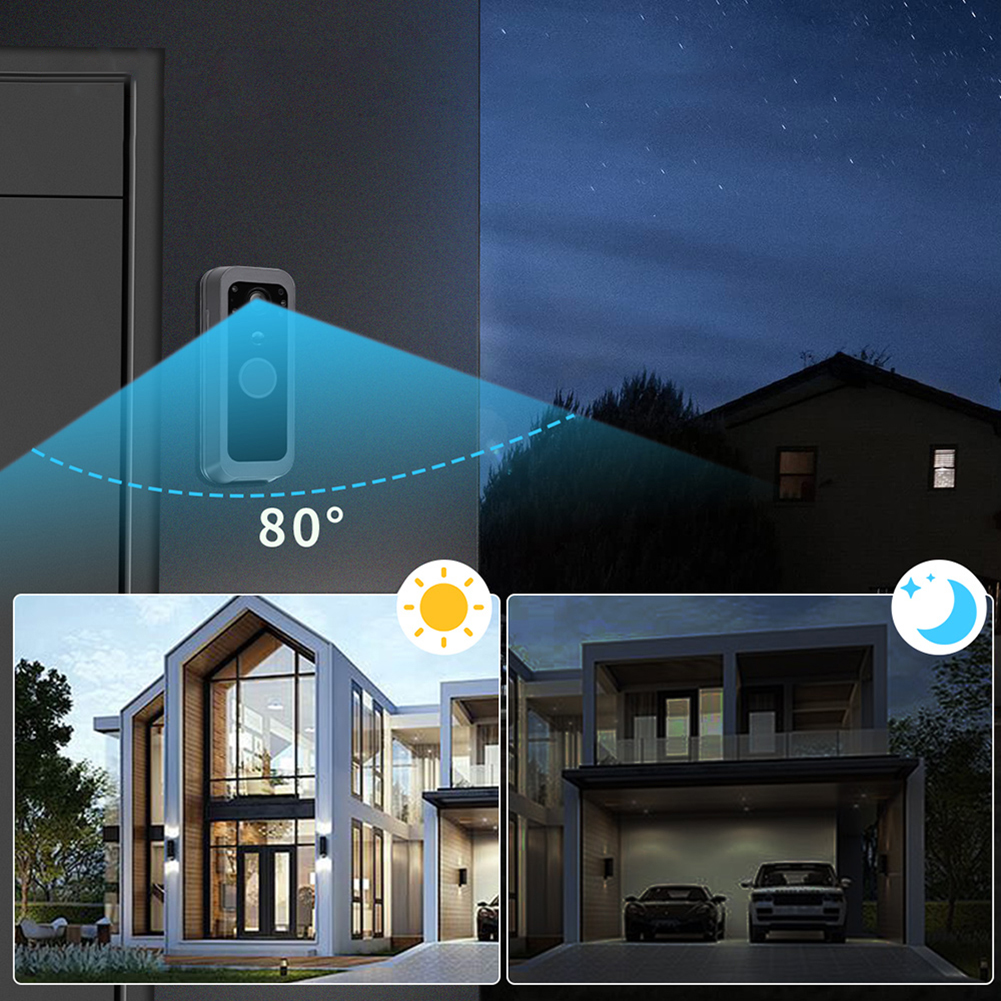Video Doorbell - 2.4G Wireless Visual Intercom Doorbell 4.0
