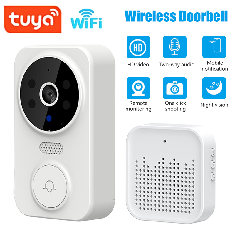 Smart Home Cctv - WiFi Smart Video Doorbell Camera Night