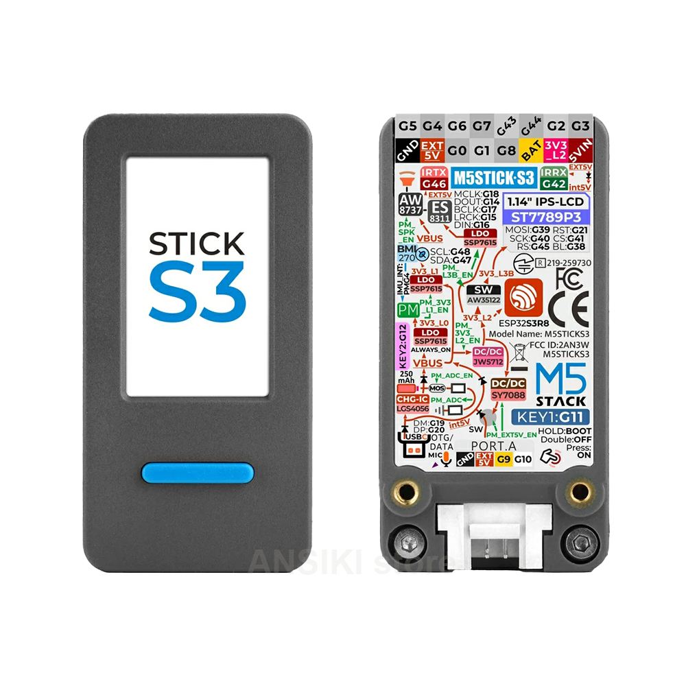 Smart Home Kits - M5Stack M5StickS3 ESP32-S3 IoT Development Kit