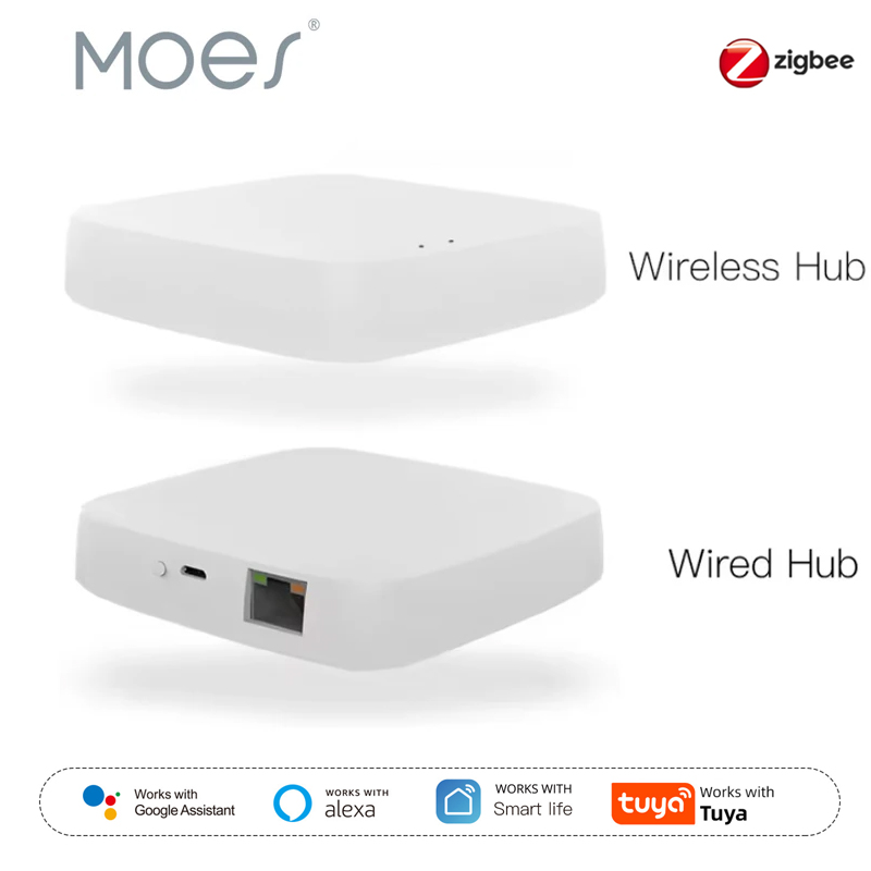 Smart Home Bridge - Moes Tuya ZigBee 3.0 Smart Gateway