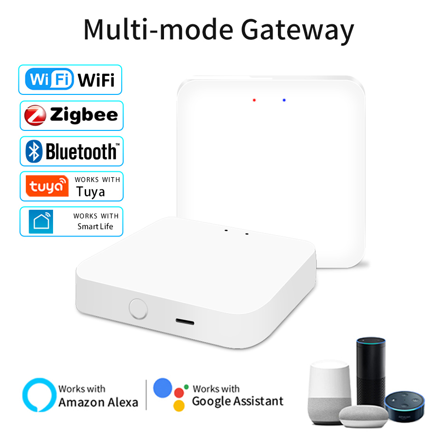 Smart Home Bridge - Tuya Smart Multi-Mode Gateway ZigBee Wi-Fi