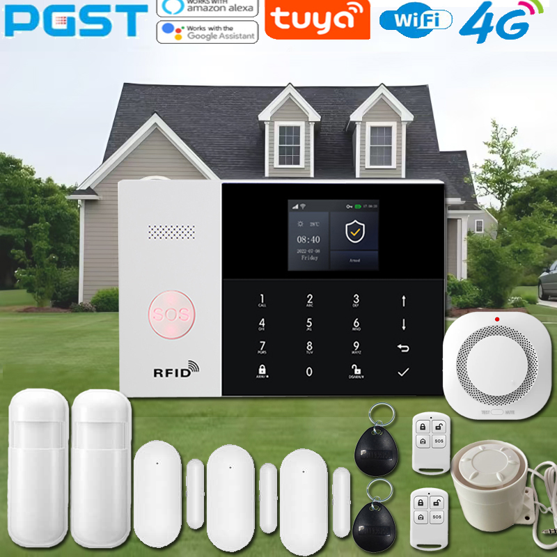 Smart Home Kits - PGST PG-105 Smart Home Security Alarm