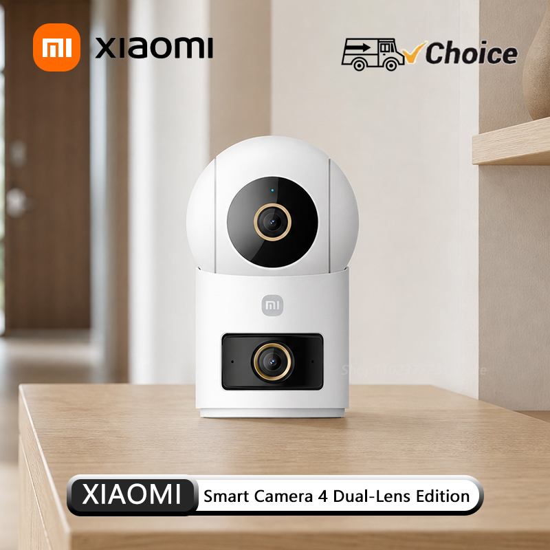 Smart Home Cctv - Original Xiaomi Smart Camera 4 Dual-Lens