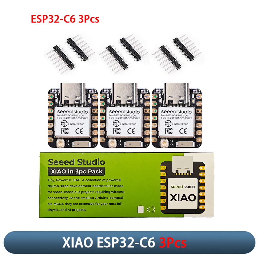 Smart Home Iot - XIAO ESP32-C6 3Pcs Development Board Module