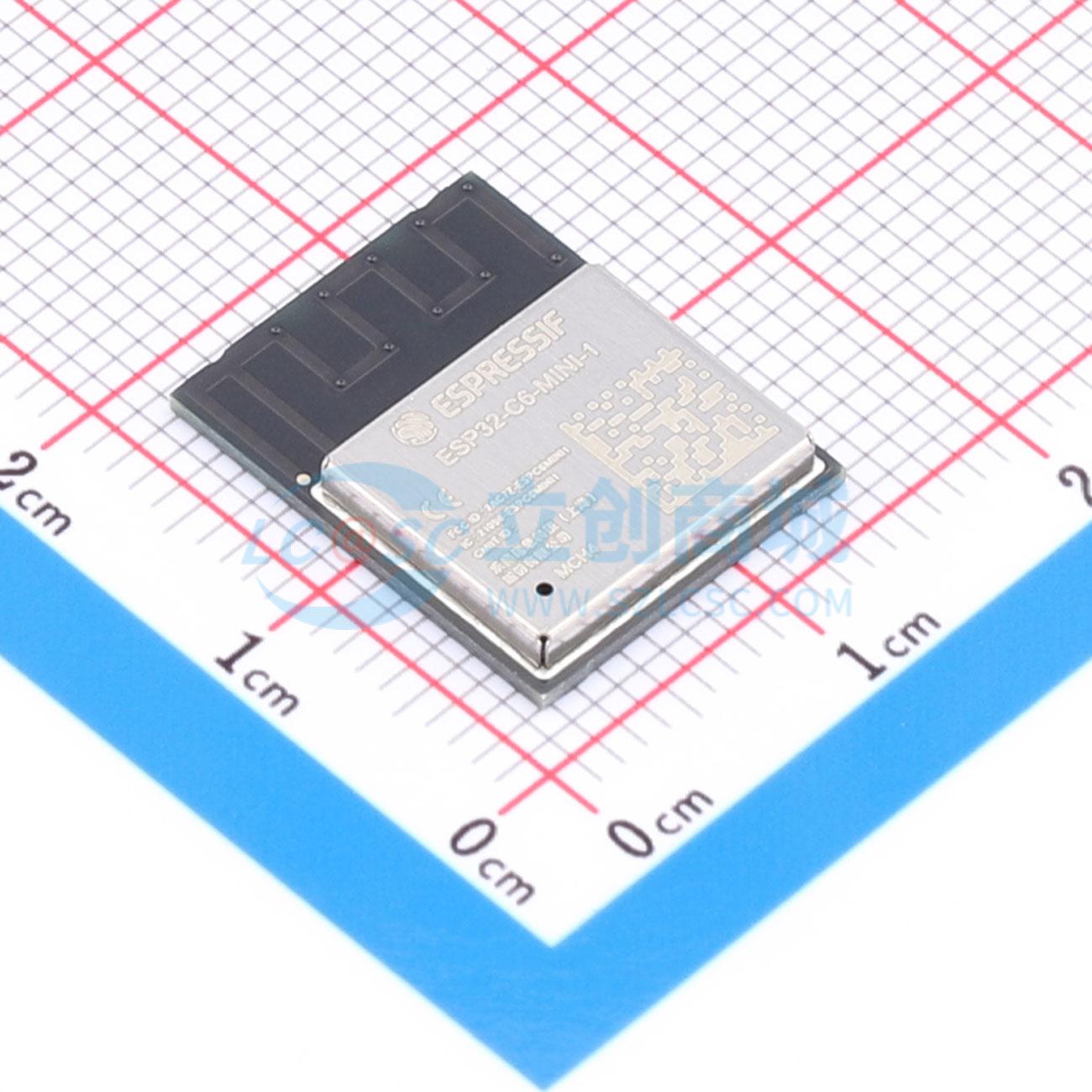 Smart Home Iot - 3pcs ESP32-C6-MINI-1-H4 SMD 16.6x13.2mm WiFi Wireless
