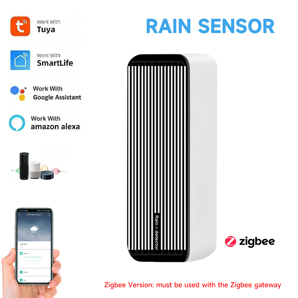 Smart Home Iot - Tuya ZigBee Rain Sensor Tuya Rain