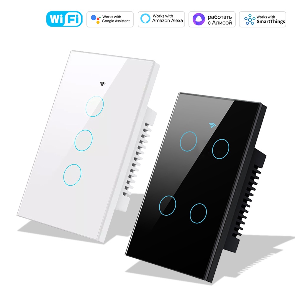 Smart Home Dashboard - Smart Life Wifi+Bluetooth Touch Light Wall