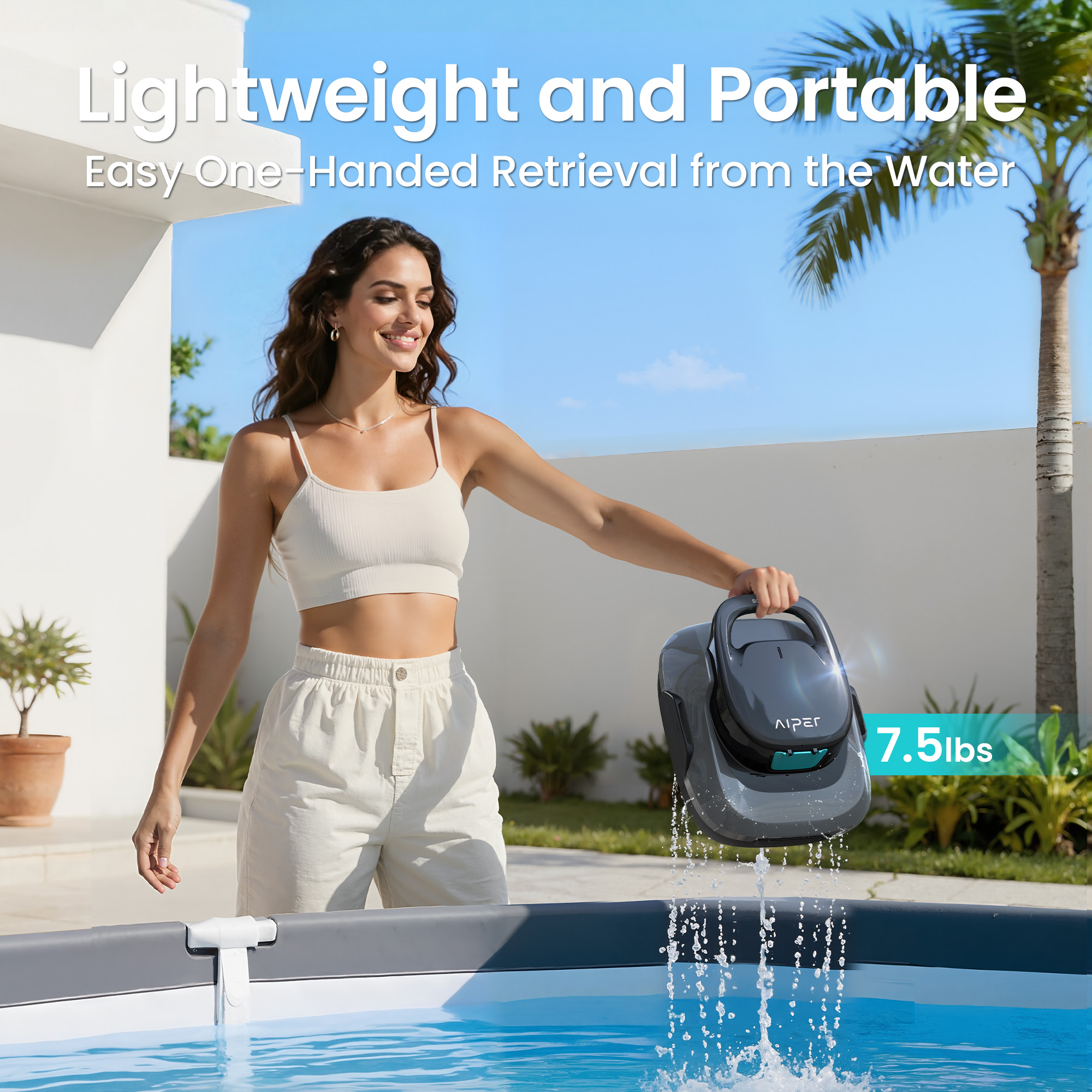 Smart Home Hvac - Refurbished AIPER Scuba SE Cordless Pool