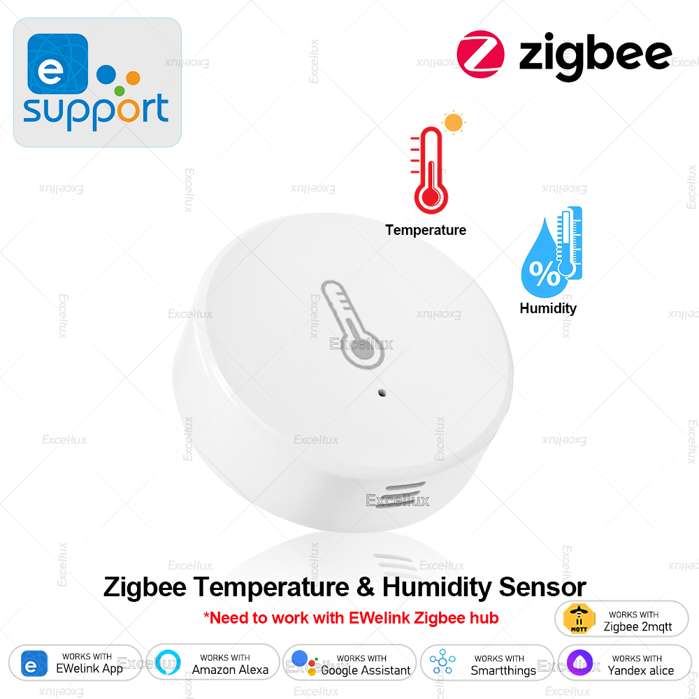 Smart Home Bridge - EWelink Smart Zigbee Temperature Humidity Sensor