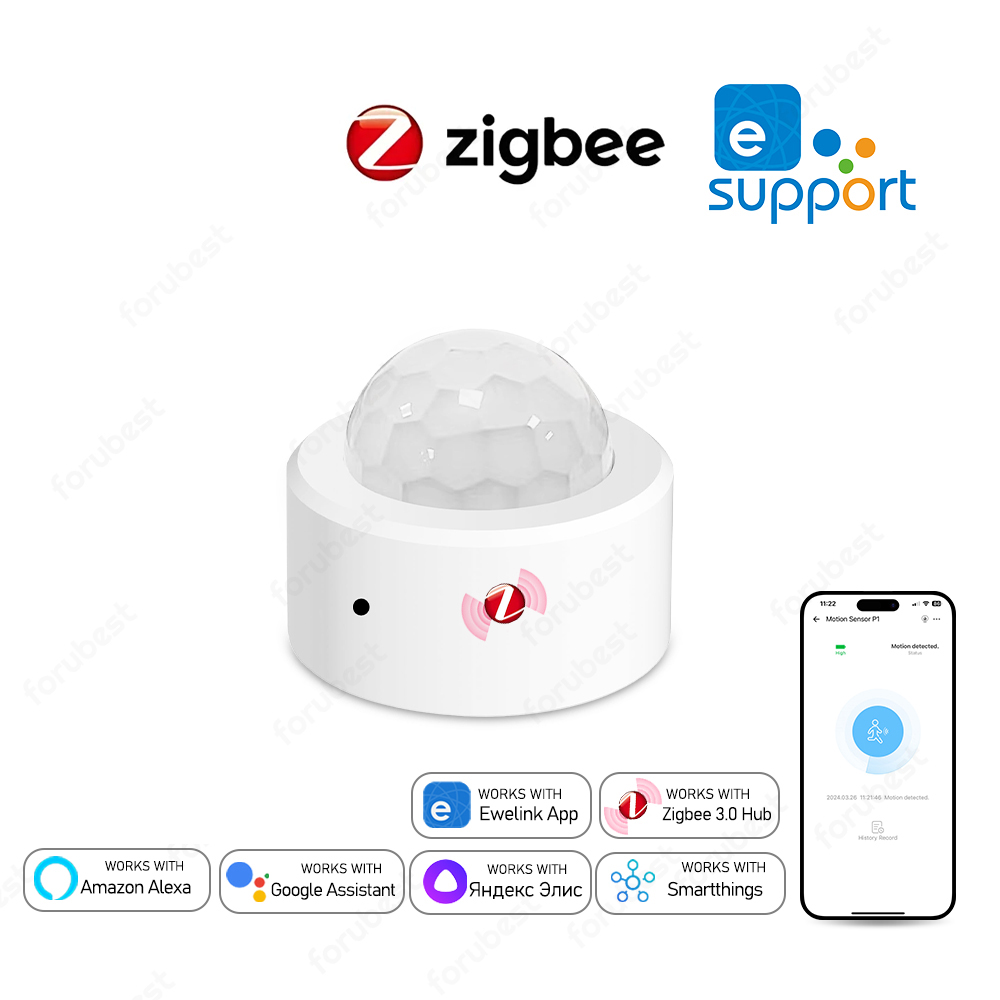 Smart Home Bridge - Zigbee 3.0 Human Motion Sensor PIR