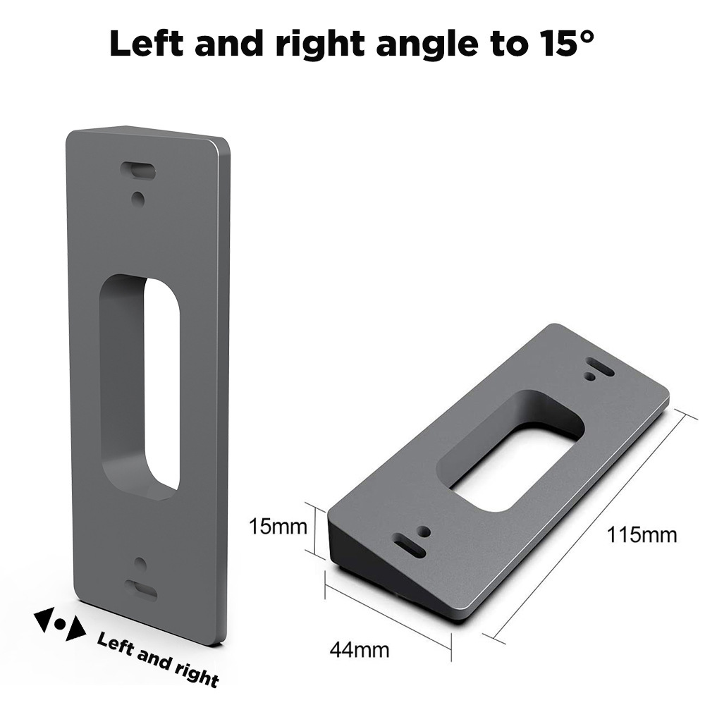 Video Doorbell - DIGIT-Adjustable Angle Doorbell Bracket For Ring
