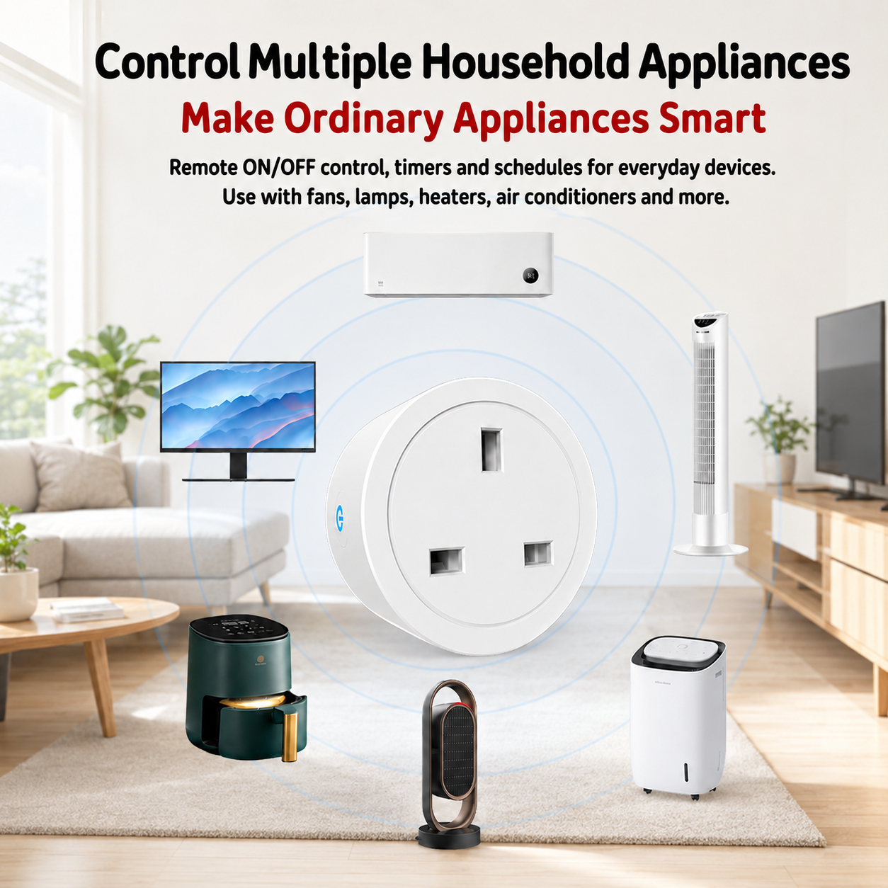 Tuya UK Smart Plug WiFi Blueto - Smart Home Technology 评论和价格
