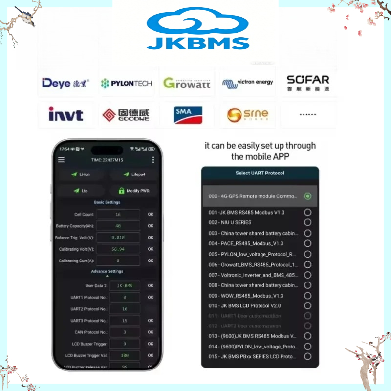 JIKONG JKBMS V19 Inverter BMS  - Smart Home Energy 评论和价格