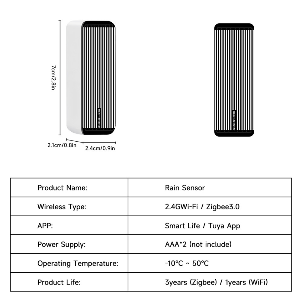 Rain Sensor Alert Wifi Zigbee  - Smart Home Iot 评论和价格