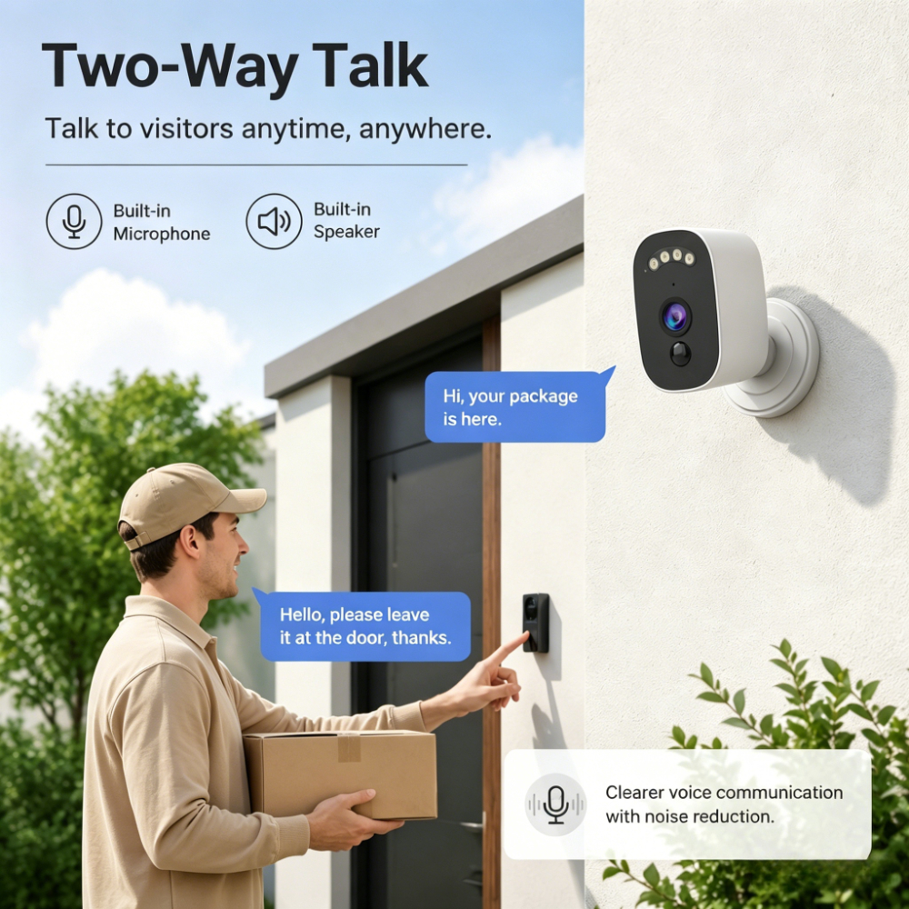 TCL 5MP Outdoor Bullet Camera  - Smart Home Battery Camera Ezviz 评论和价格