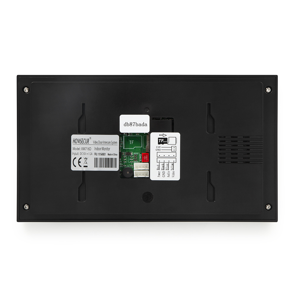 HOMSECUR XM716D Tuya App Indoo - Video Doorbell 评论和价格