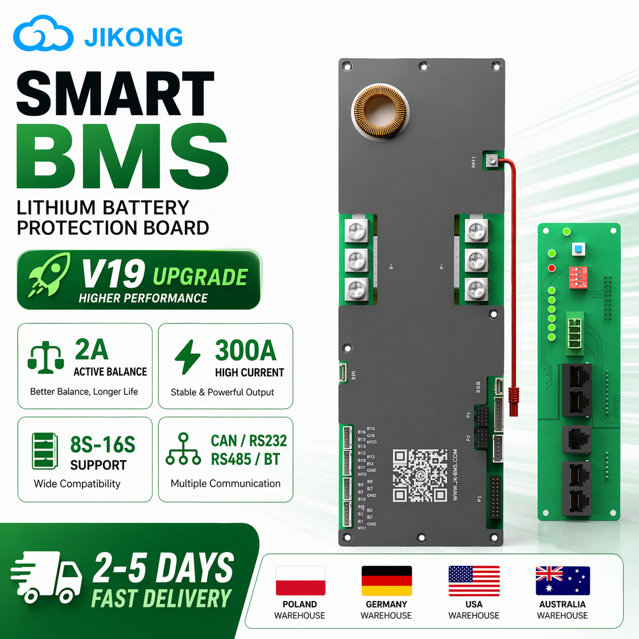 JIKONG JKBMS V19 Inverter BMS  - Smart Home Energy 评论和价格