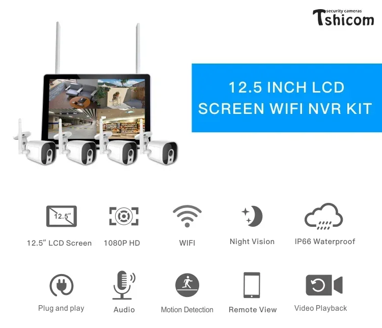 TUYA Smart Wi-Fi 4CH NVR Kit 1 - Smart Home Cctv 评论和价格