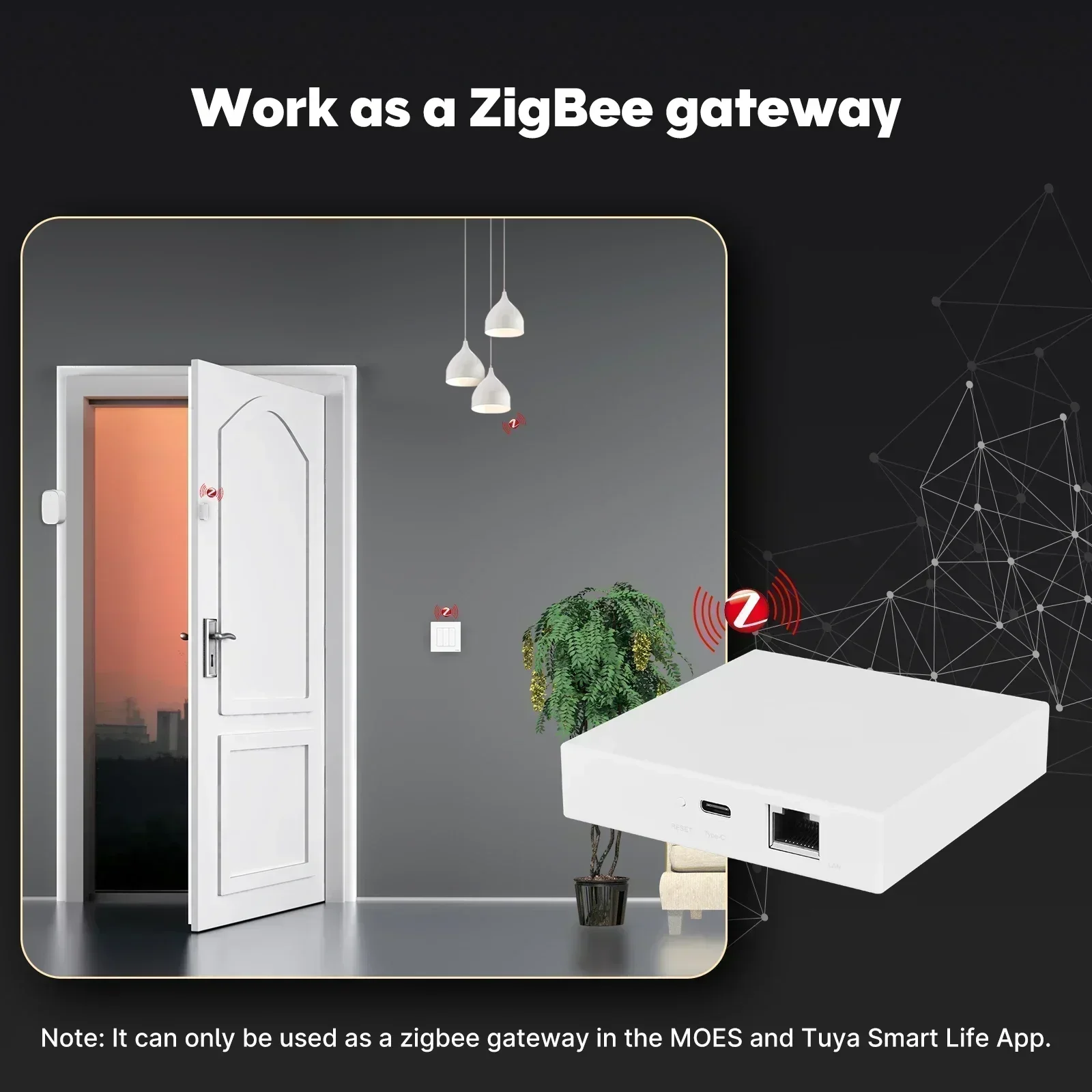 MOES Tuya Zigbee Matter Thread - Smart Home Bridge 评论和价格