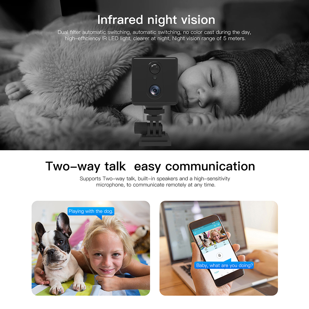 5MP Mini Camera 3000mAh Batter - Smart Home Battery Camera Ezviz 评论和价格