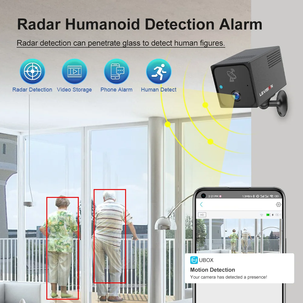 LS VISION 4MP 4G Mini Camera W - Smart Home Battery Camera Ezviz 评论和价格