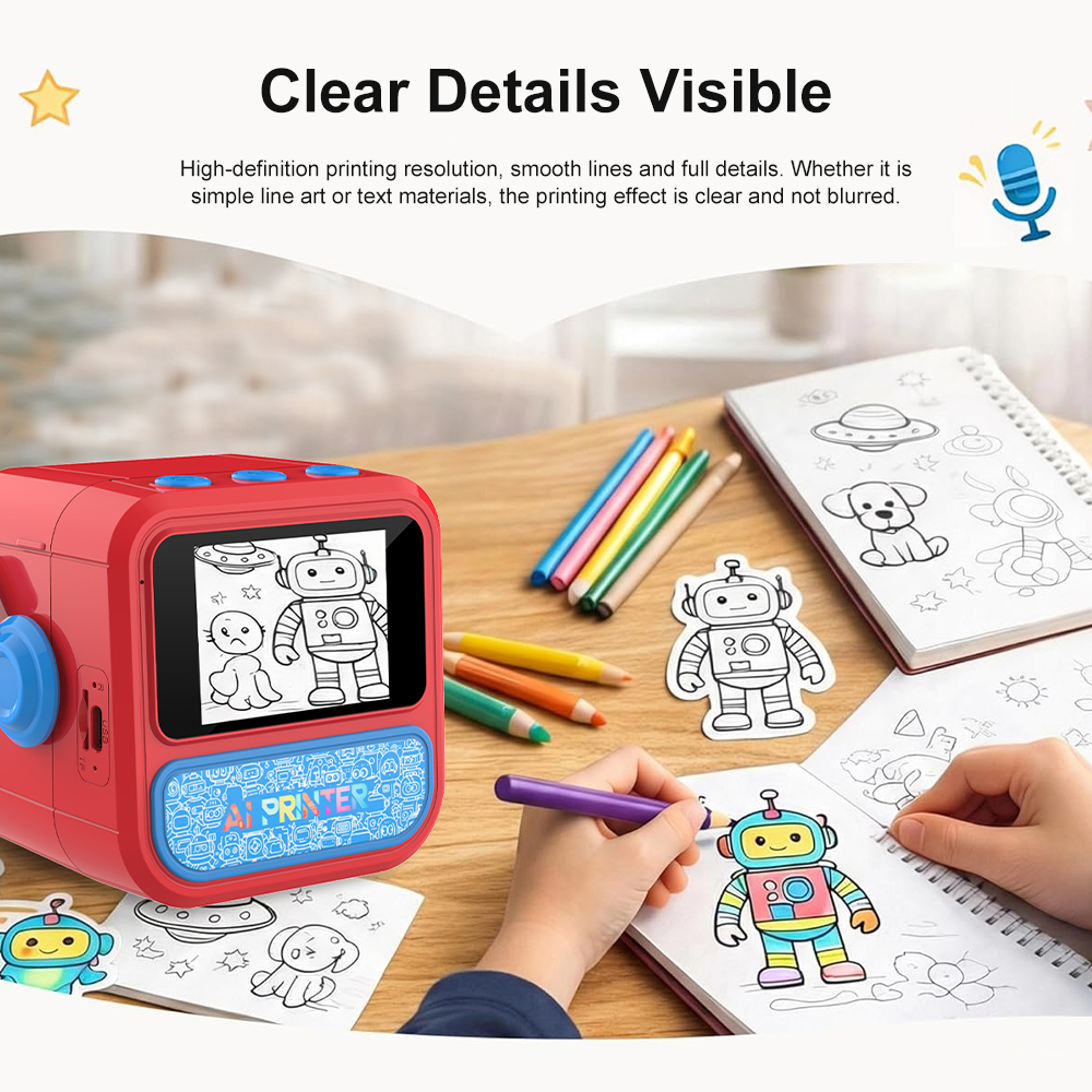 Smart AI Voice Mini Thermal Pr - Smart Home Diy 评论和价格