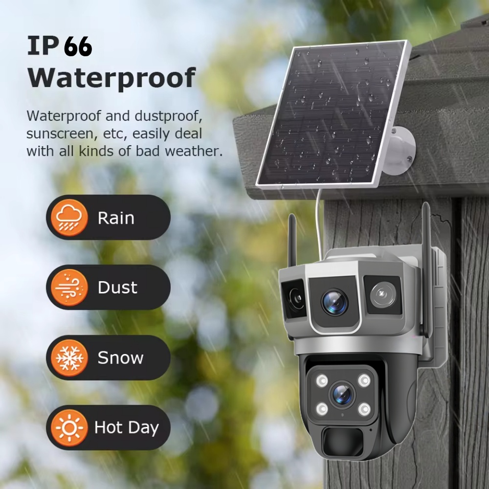 4G Camera Outdoor Solar Survei - Smart Home Dashboard 评论和价格