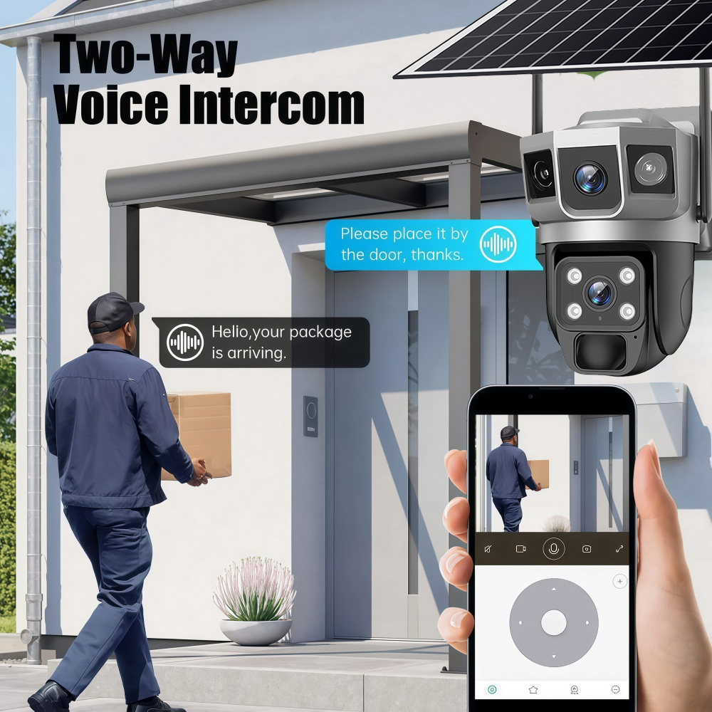 4G Camera Outdoor Solar Survei - Smart Home Dashboard 评论和价格