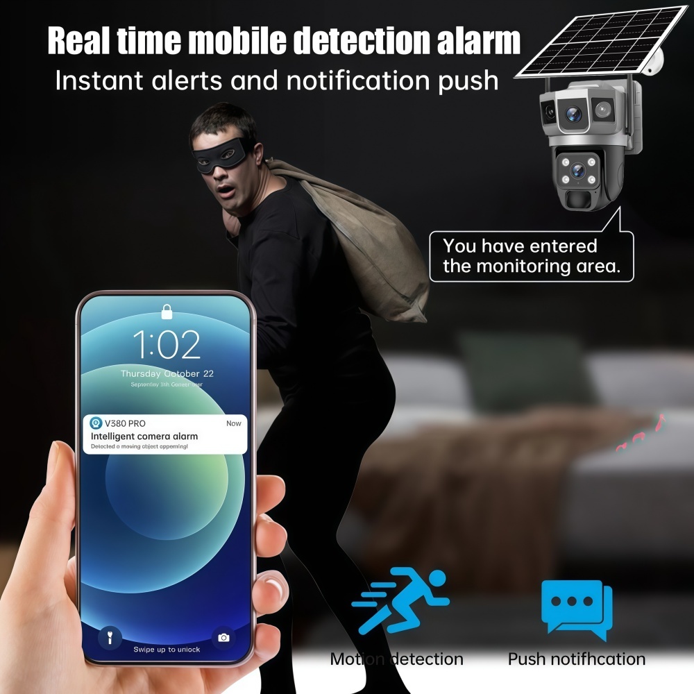 4G Camera Outdoor Solar Survei - Smart Home Dashboard 评论和价格