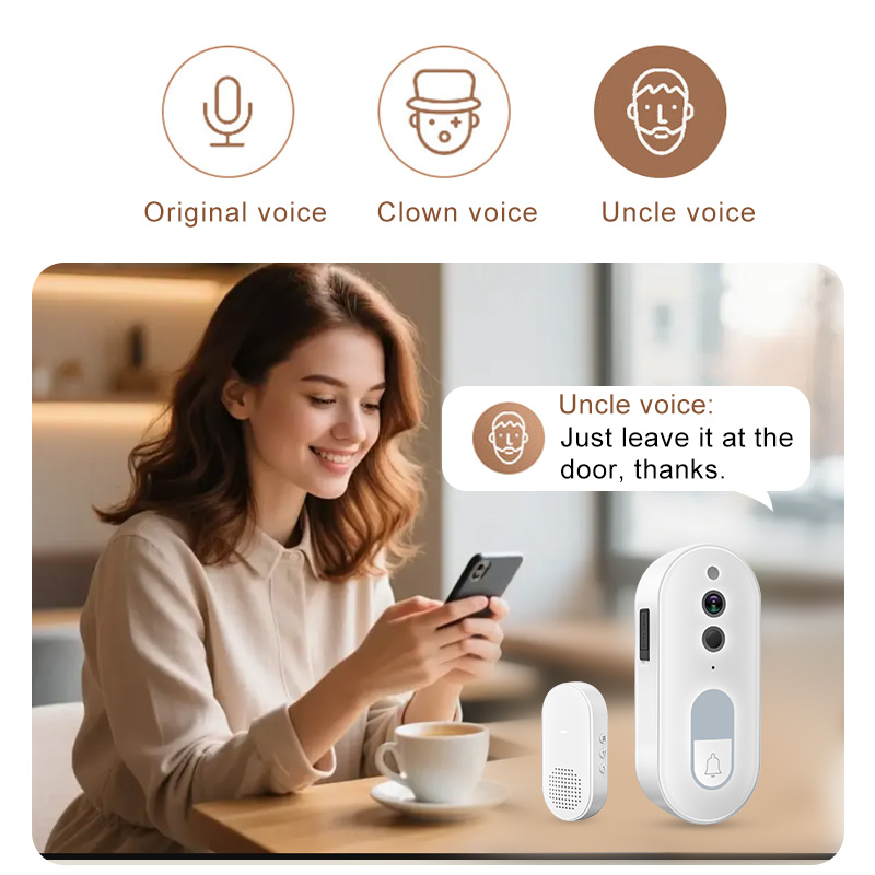 Tuya Smart Video Doorbell Wire - Smart Home Cctv 评论和价格