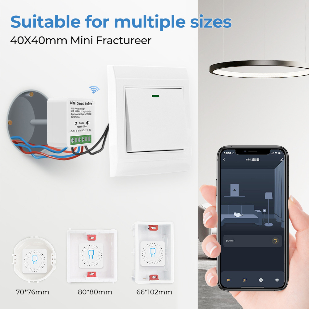 16A Tuya WiFi Smart Switch 2-w - Smart Home Energy 评论和价格