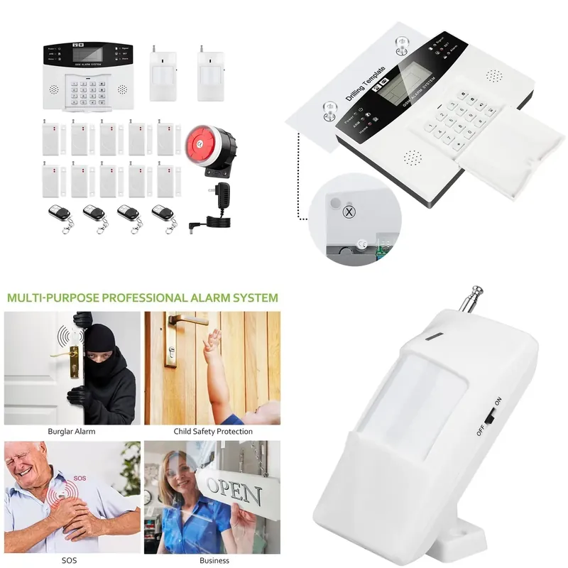 House Burglar Alarm Kit Auto D - Smart Home Kits 评论和价格