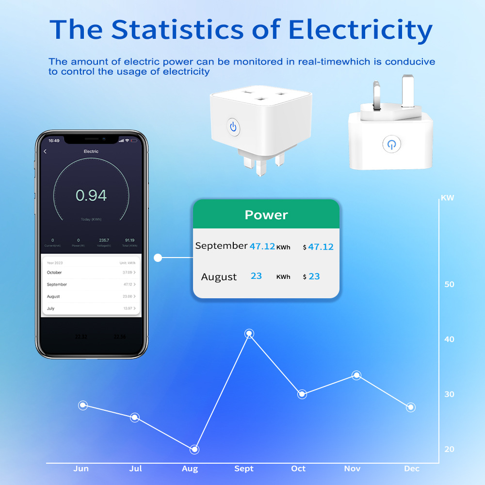 Tuya Smart Socket 16A/20A WiFi - Smart Home Technology 评论和价格