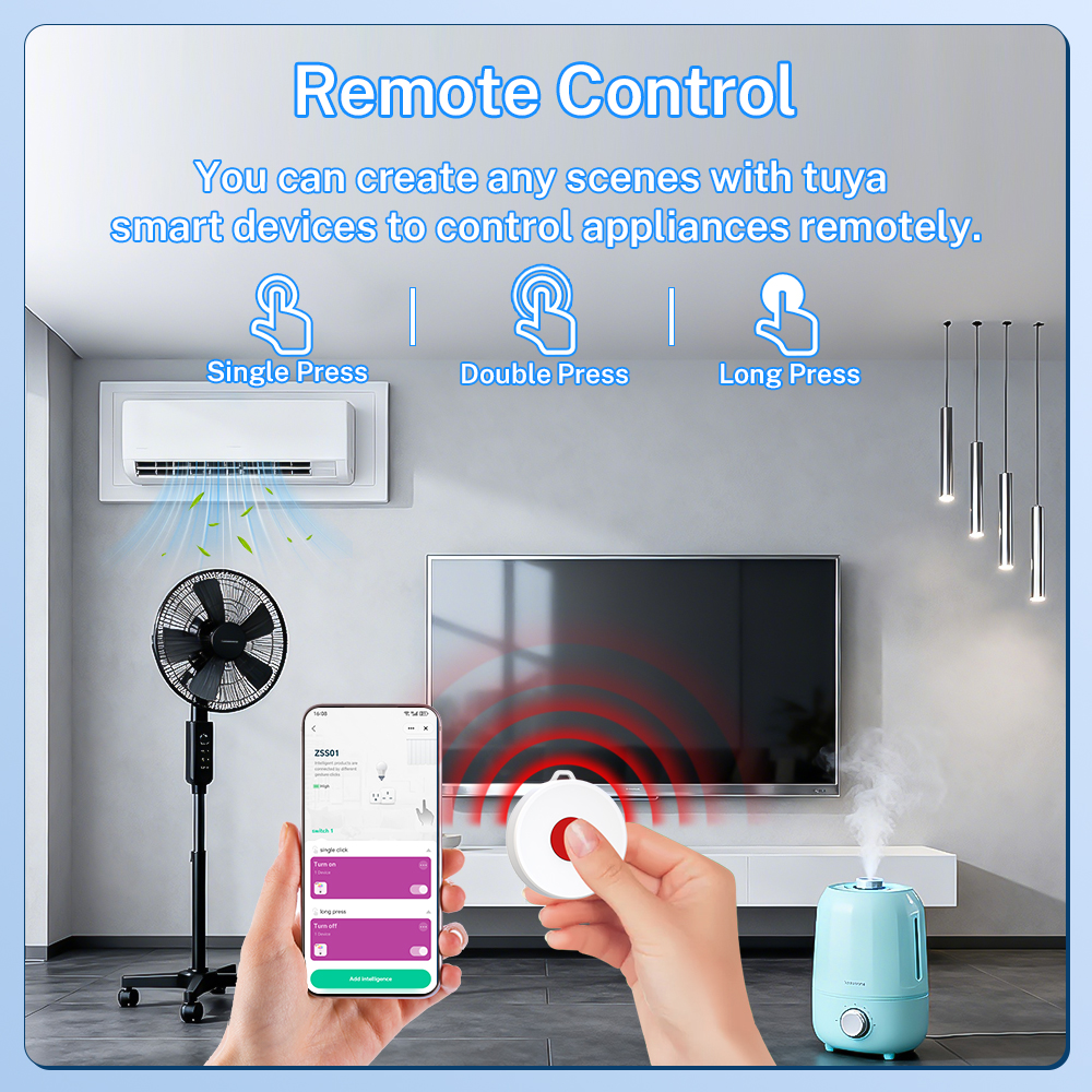 Tuya ZigBee Smart Button IP65  - Smart Home Diy 评论和价格