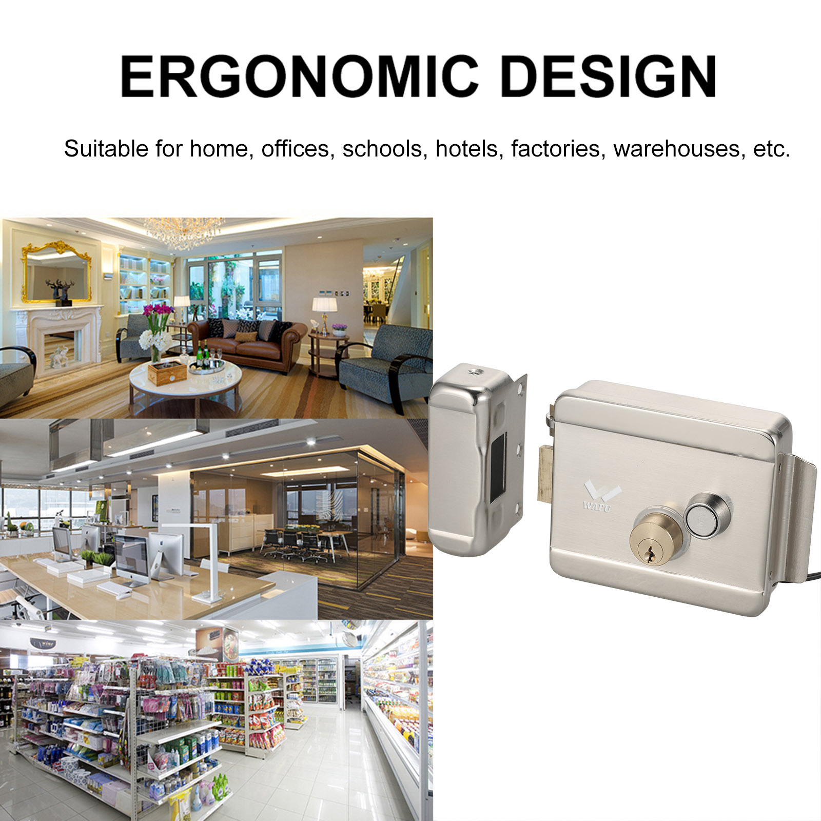 WAFU Smart Electric Gate Door  - Smart Home Technology 评论和价格