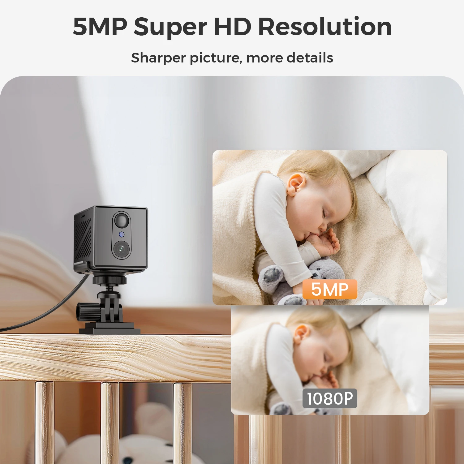 OKAM PRO 4G HD 5MP Wifi Camera - Smart Home Battery Camera Ezviz 评论和价格