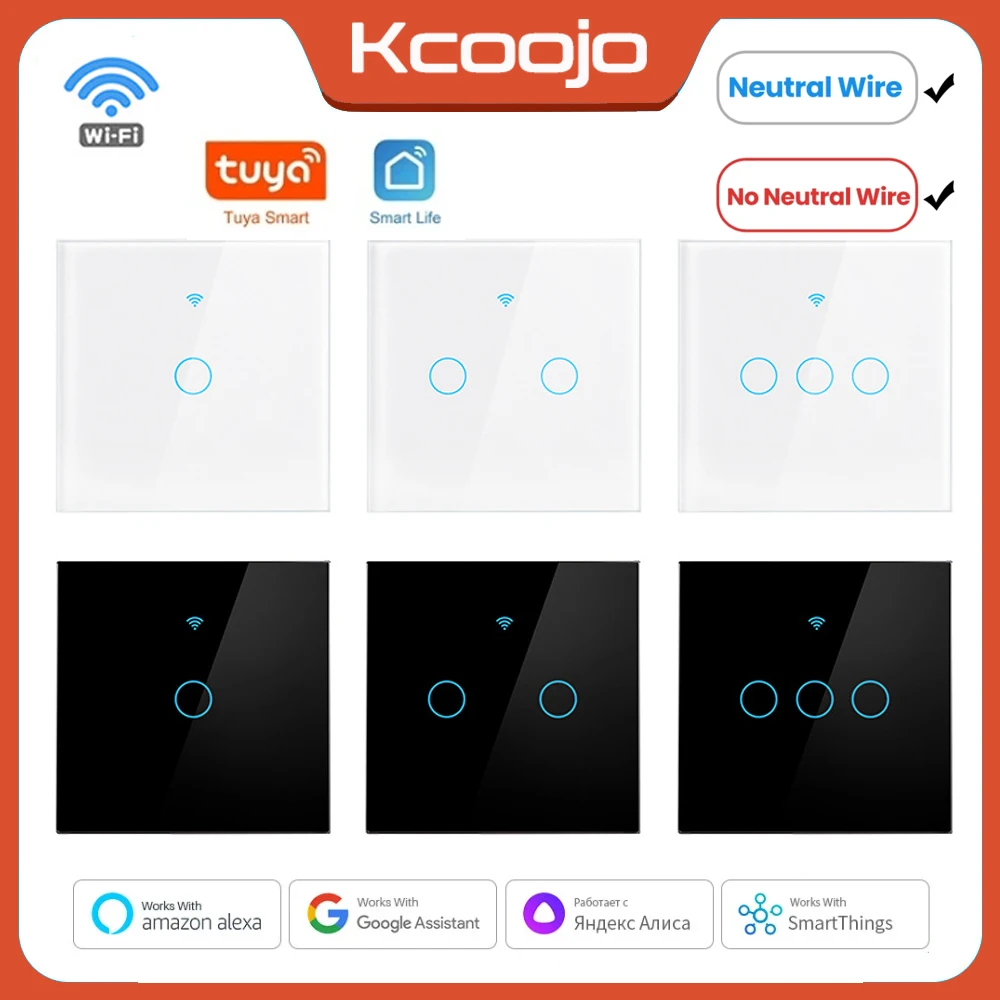 Tuya Wifi EU Smart Switches 1/ - Smart Home Diy 评论和价格