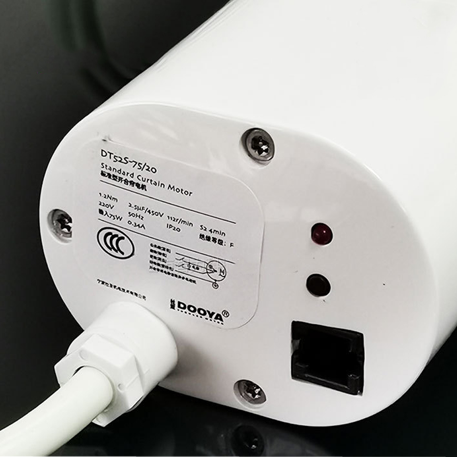 Dooya DT52S 75W Electric Curta - Smart Home Fibaro 评论和价格
