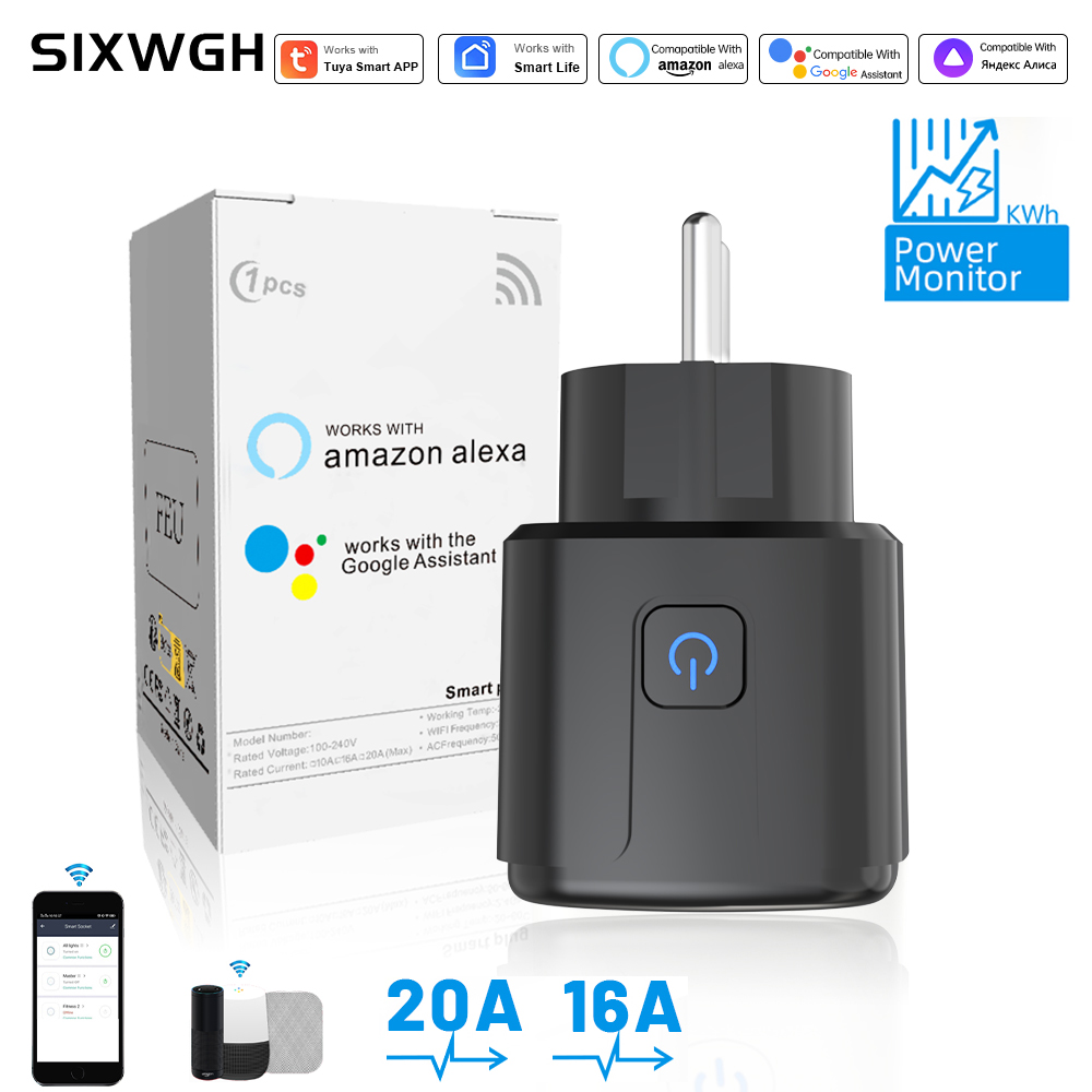 Tuya Smart Socket WiFi Remote  - Smart Home Technology 评论和价格
