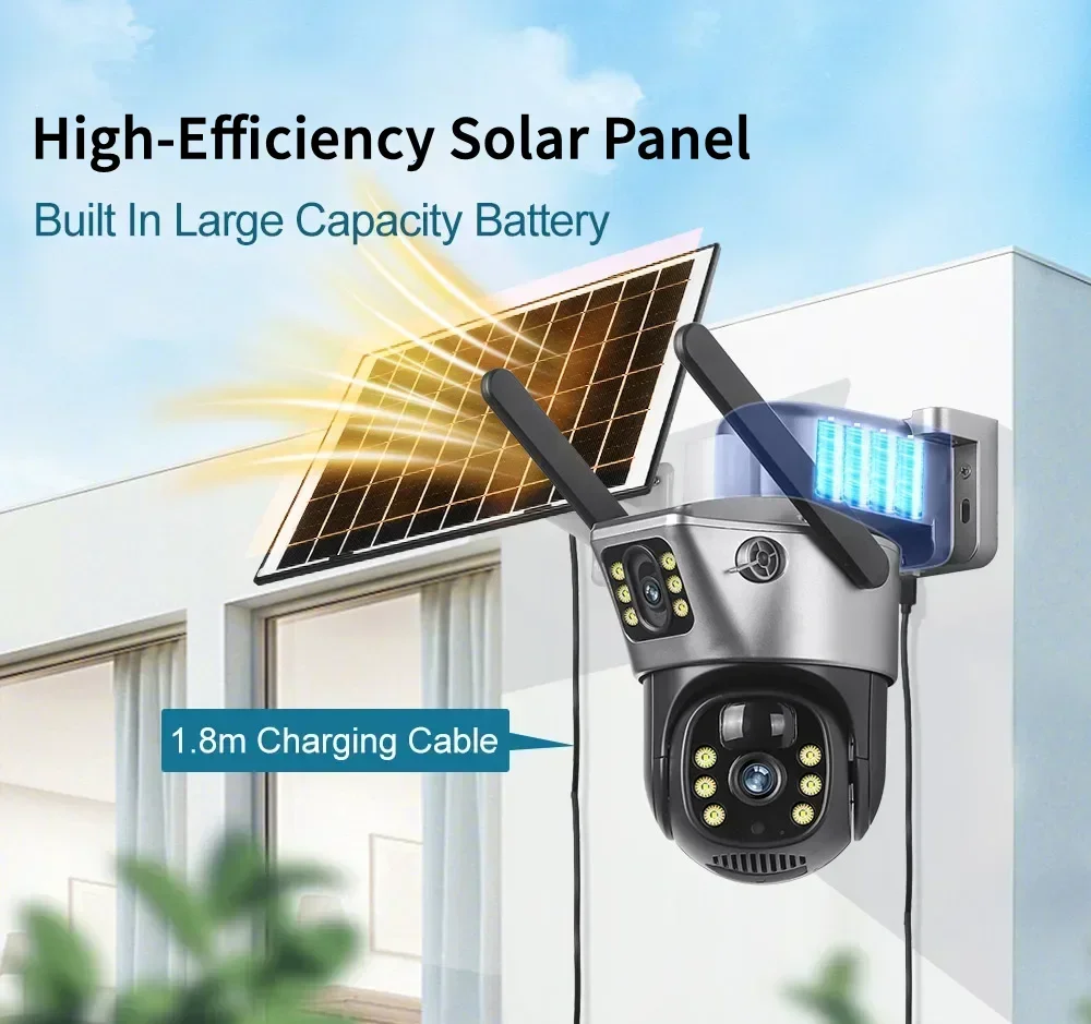 Tahlitech Solar Camera 4G Sim  - Smart Home Cctv 评论和价格