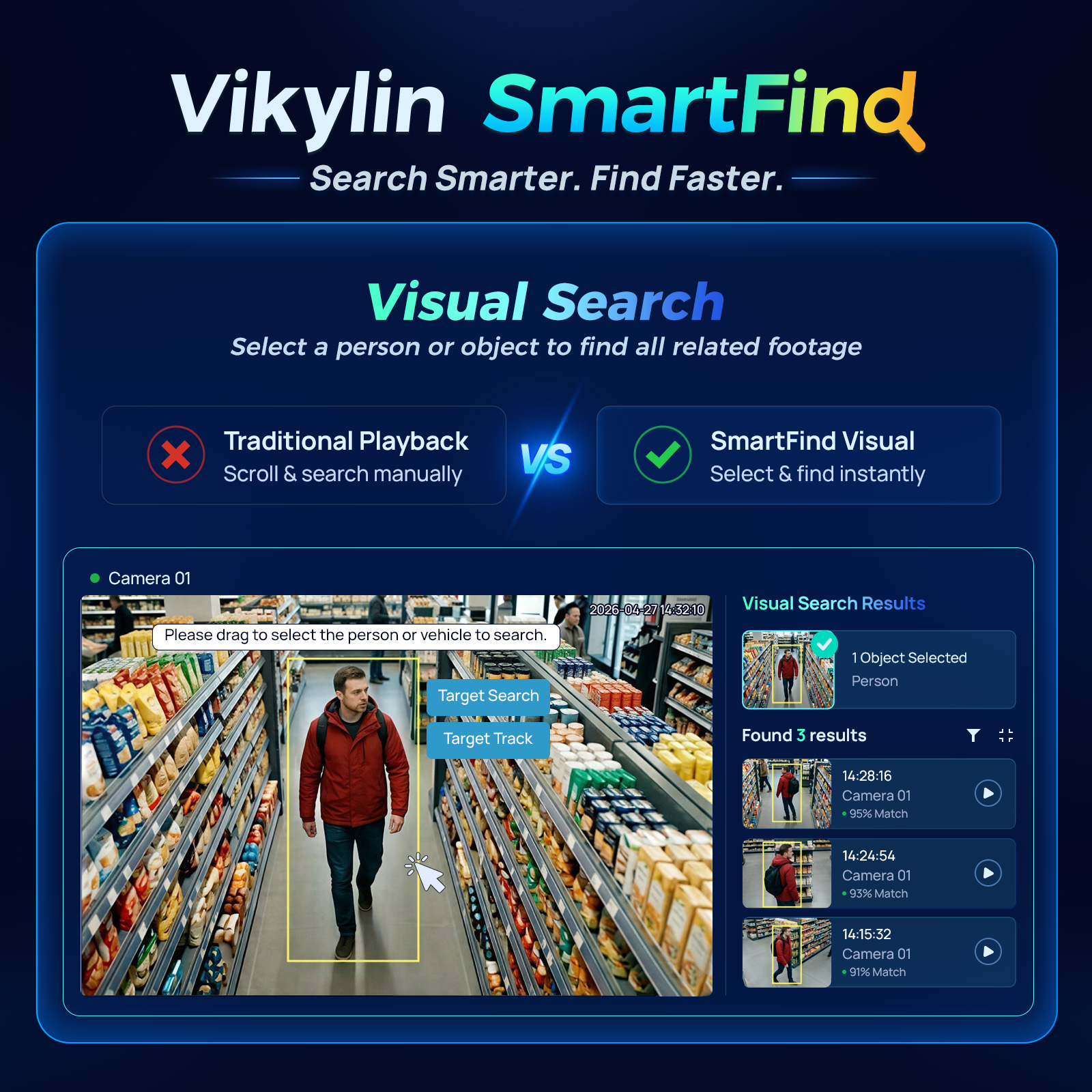 Vikylin 4K NVR UP to 12MP 8CH  - Smart Home Cctv 评论和价格