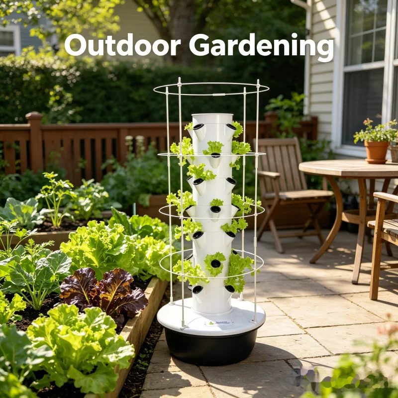 Smart Vertical Hydroponic Towe - Smart Home Kits 评论和价格
