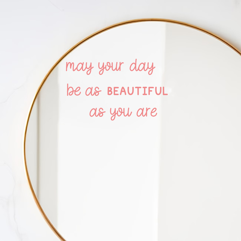 Inspirational Quote Mirror Dec - Smart Home Quotes 评论和价格