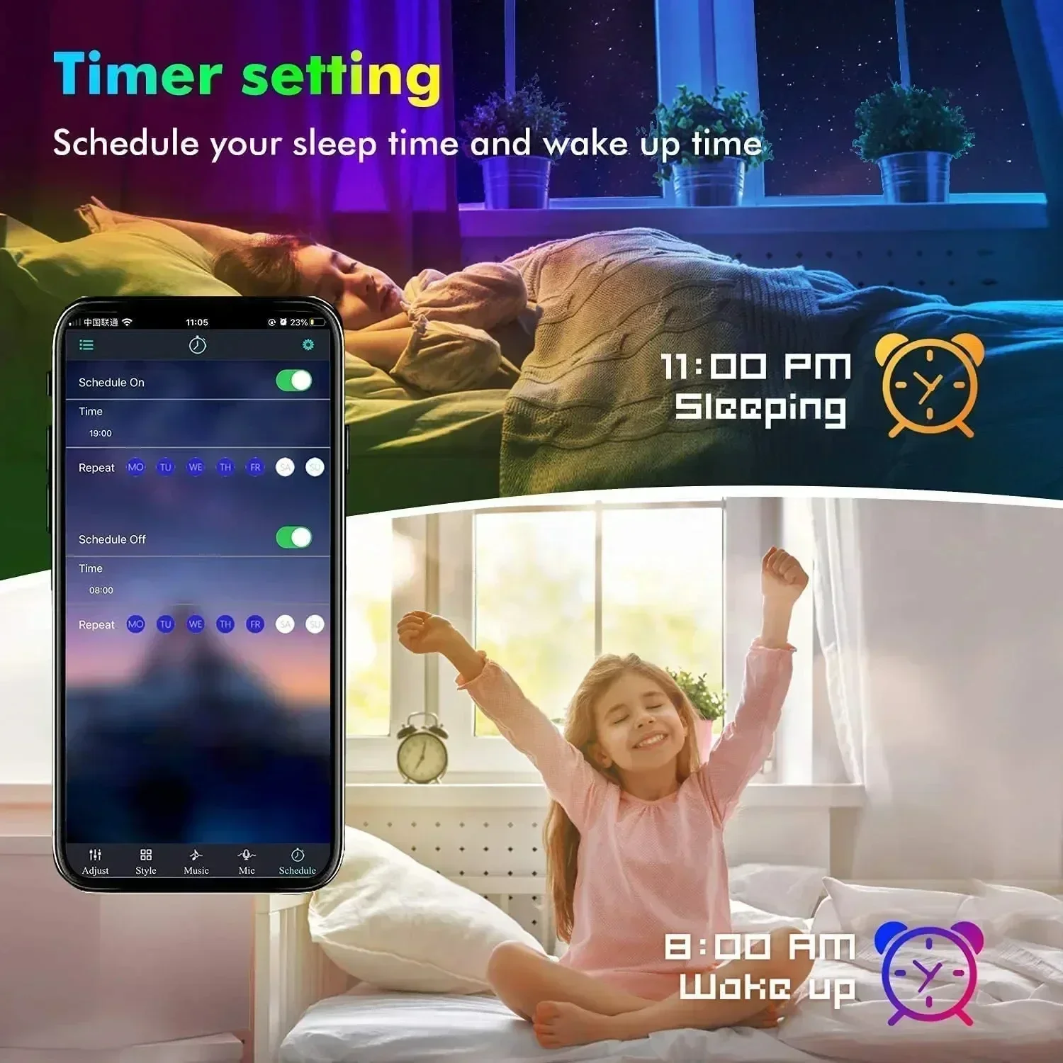 Smart RGB LED Gaming Light Str - Smart Home App 评论和价格