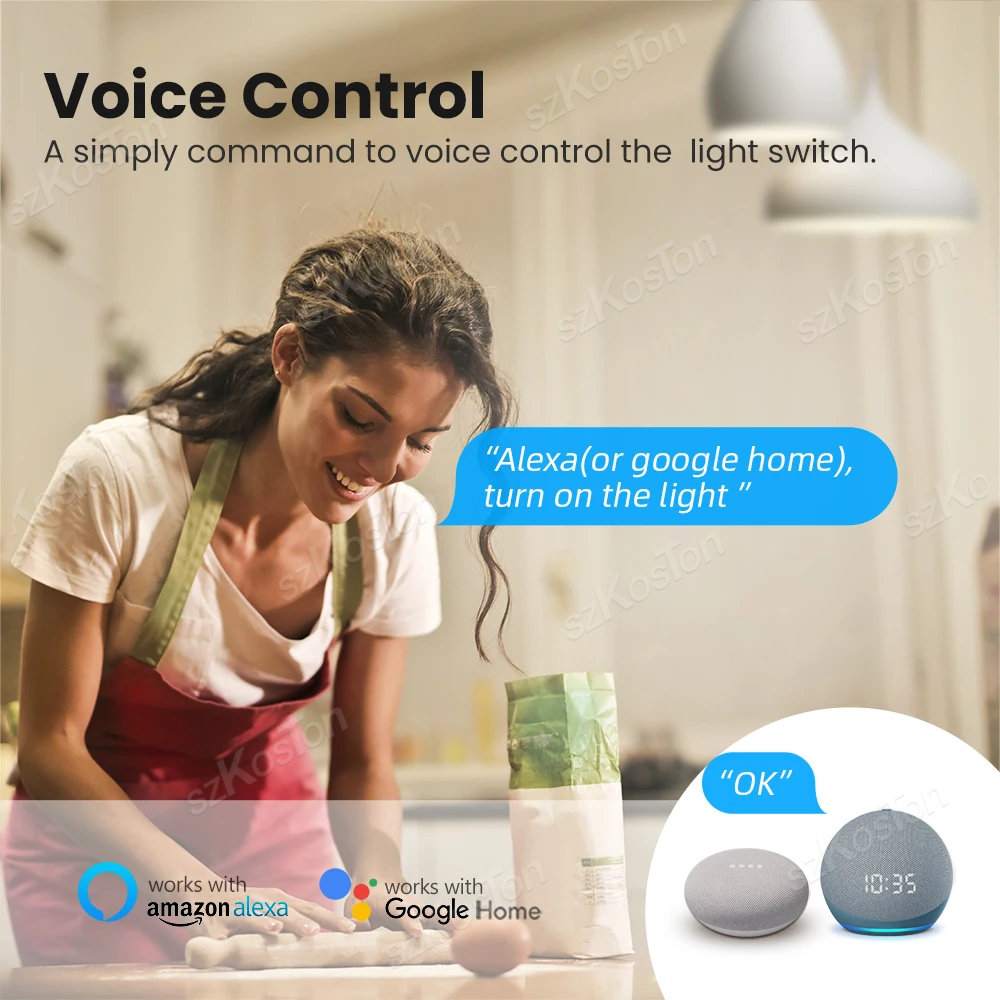 16A Tuya WiFi Smart Switch Mod - Smart Home Diy 评论和价格