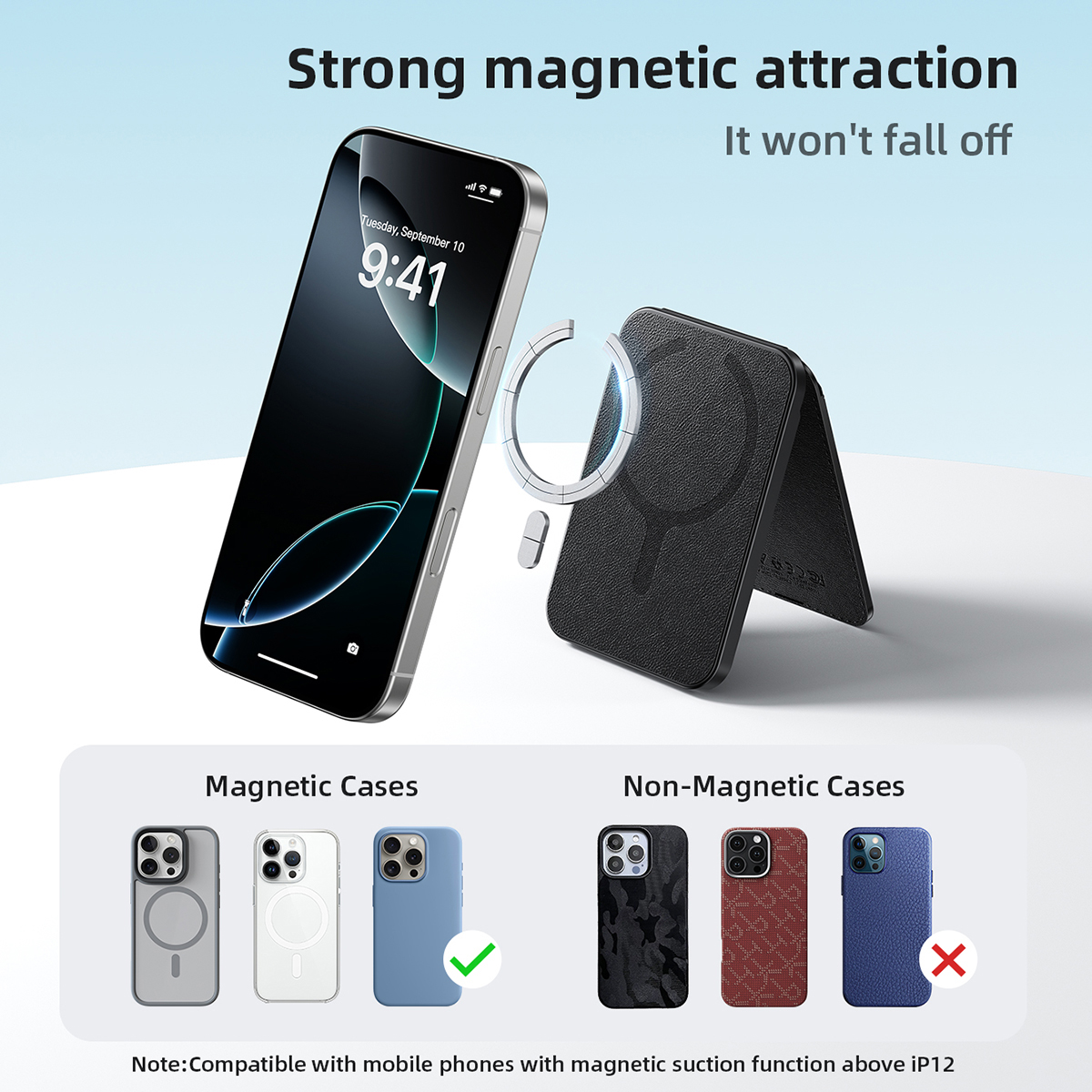 HOCO E91I Magnetic ID Card Hol - Smart Home Kits 评论和价格